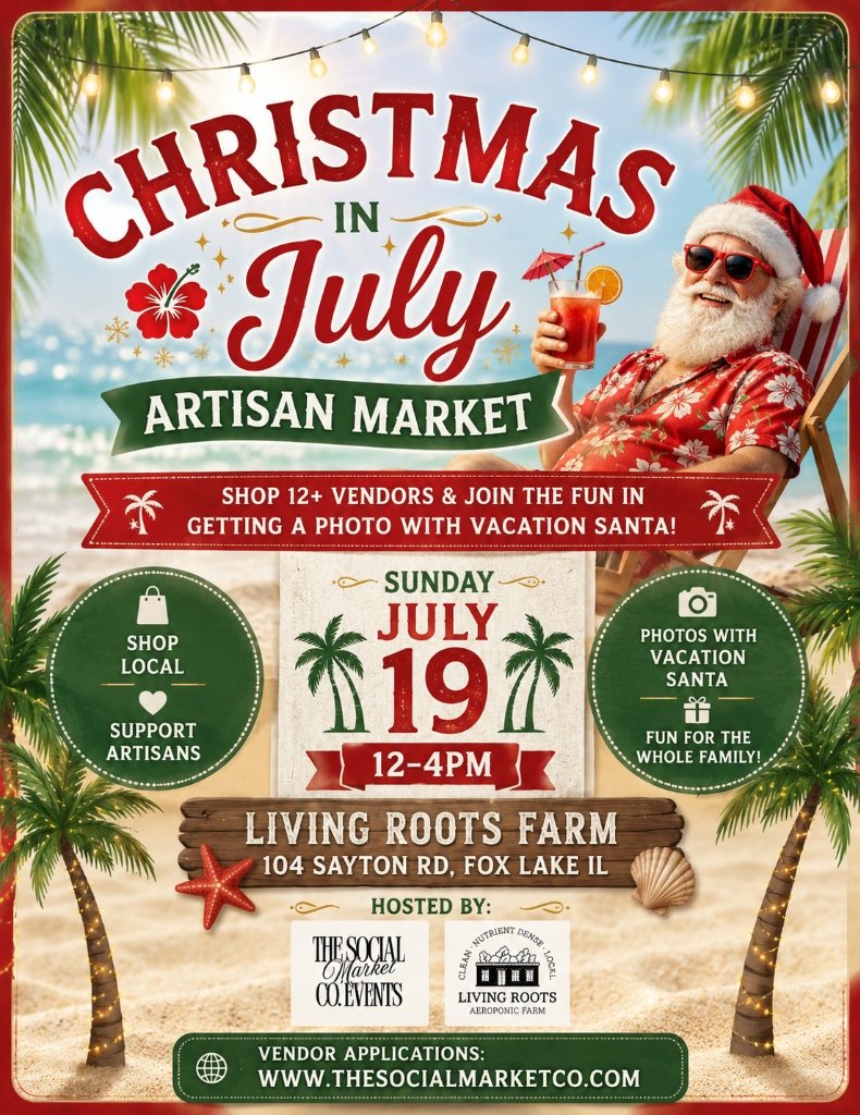 Christmas in July Artisan Market