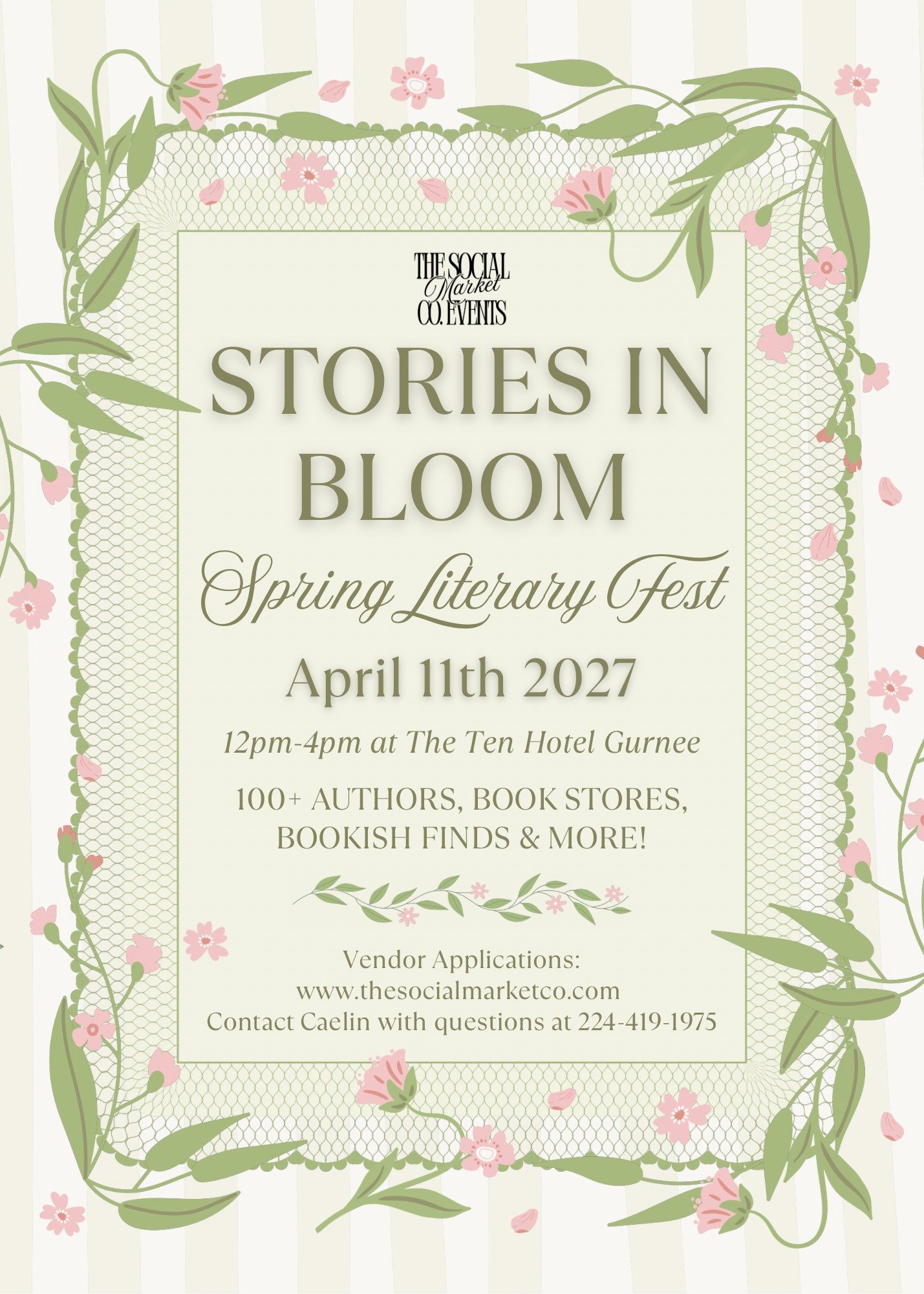 Stories in Bloom: Spring Literary Fest